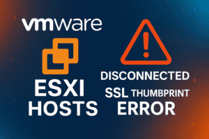 esxi ssl certificate error