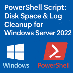 how to cleanup logs in windows server