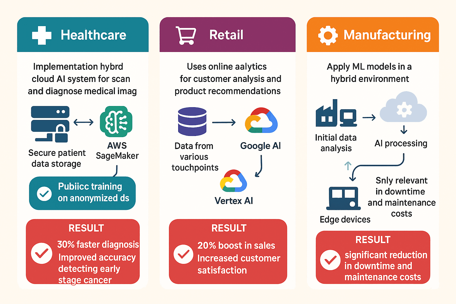 Embedding AI/ML Workloads in Public and Private Clouds